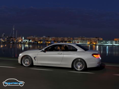 BMW 4er Cabrio - Und das sowohl von der Front als auch im Heckbereich. Etwas mehr Kanten tun dem Cabrio einfach gut.