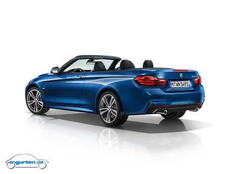 BMW 4er Cabrio - Dieses Blau gibt es dann auch nur mit dem M-Sportpaket in Kombination.