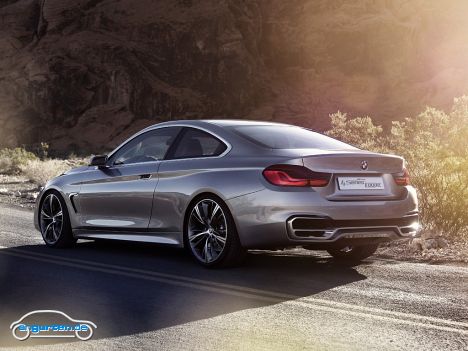 BMW 4er Concept Coupe - Heckansicht