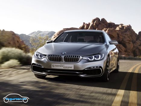 BMW 4er Concept Coupe - Frontansicht