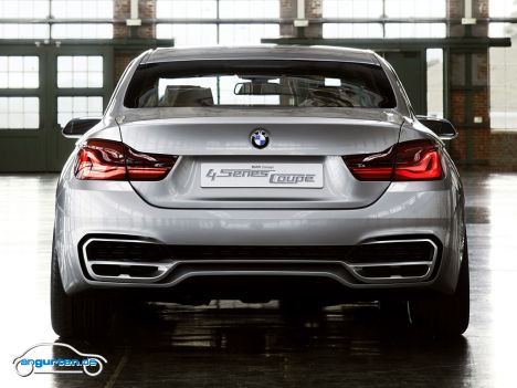 BMW 4er Concept Coupe - Heckansicht
