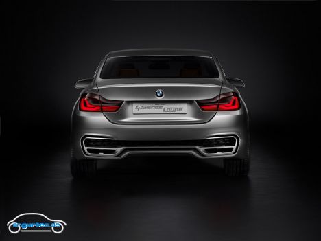 BMW 4er Concept Coupe - Heckansicht