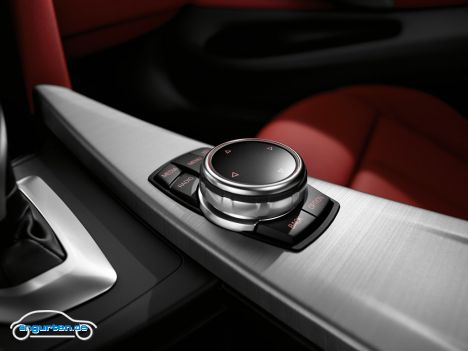 BMW 4er Coupe - Der iDrive Controller in der Mittelkonsole