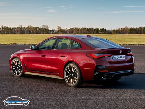 BMW 4er Gran Coupe - 2022 - Heckansicht