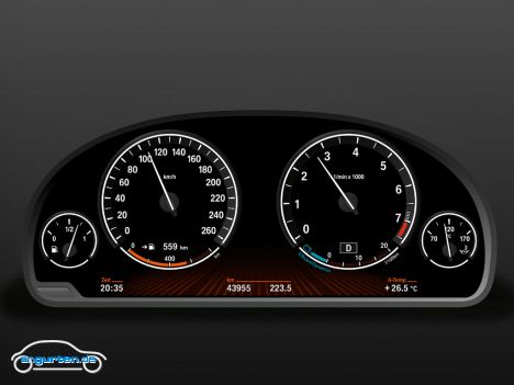 BMW 5er Gran Toursimo - Armaturentafel