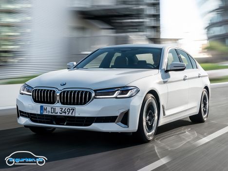 BMW 5er Limousine Facelift - Nach etwa 4 Jahren gibt es für die 5er Limousine ein Facelift.