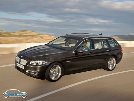 BMW 5er Touring Facelift - Viel hat BMW beim Facelift nicht verändert. Ein bisschen wie die Suche nach den Unterschieden im Bild.