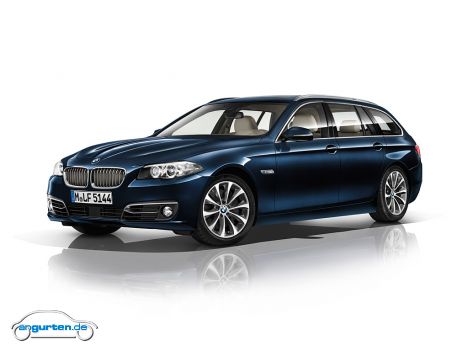 BMW 5er Touring Facelift - Auch die Modern Line bleibt.