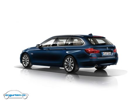 BMW 5er Touring Facelift - Mehr hingegen hat sich im Bereich der Assistenzsysteme getan.