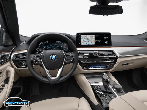 BMW 5er Touring Facelift 2020 - Cockpit