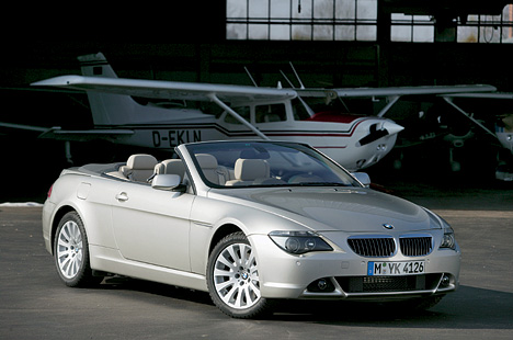 Nur Fliegen ist schöner: Das BMW 6er Cabrio.
