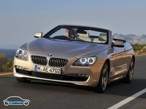 BMW 6er Cabrio - Frontansicht