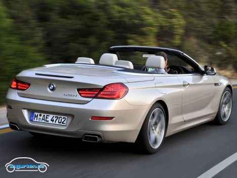 BMW 6er Cabrio - Heckansicht