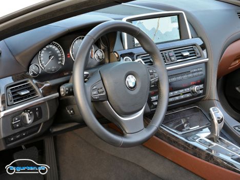 BMW 6er Cabrio - Cockpit