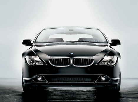 BMW 6er Coupe. Studioaufnahme