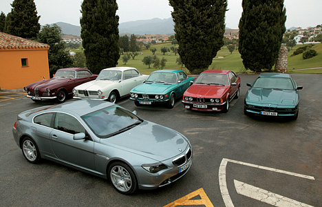 BMW 645 Ci - BMW 503 - BMW 3200 CS - BMW 3,0 CSi - BMW 628 CSi - BMW 840 Ci 