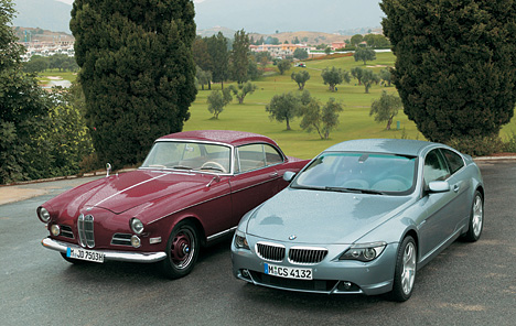 BMW 645Ci zusammen mit BMW 628 Csi