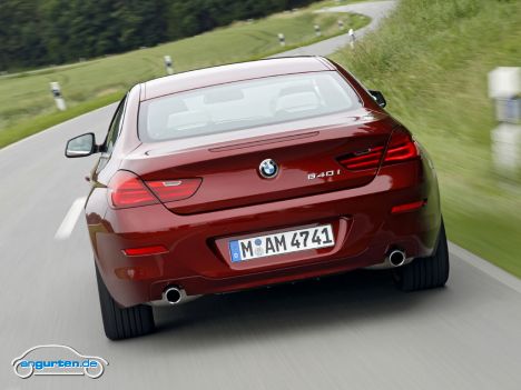 BMW 6er Coupe - Heckansicht