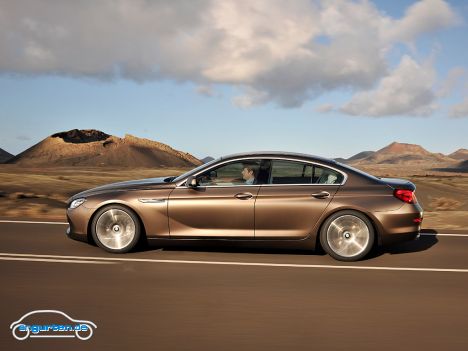 BMW 6er Gran Coupe - Seitenansicht