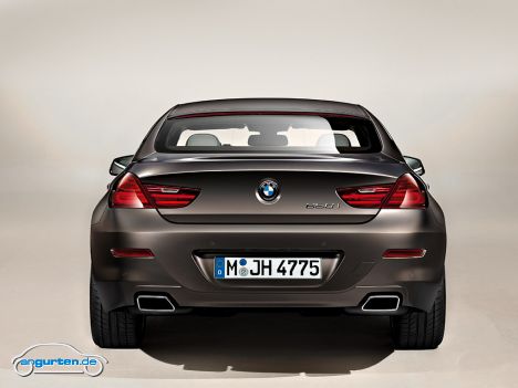 BMW 6er Gran Coupe - Heckansicht