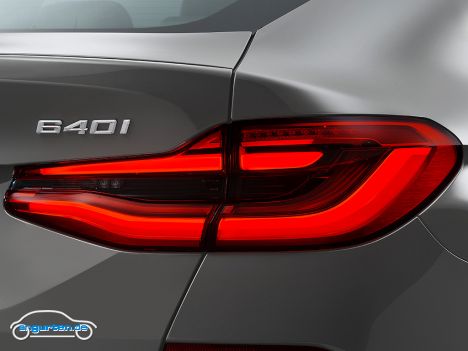 BMW 6er GT Facelift 2020 - Detail Rückleuchte