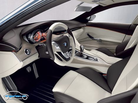 BMW Concept CS, Vordersitze