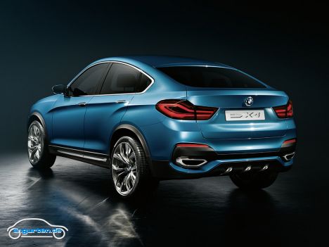 BMW Concept X4 - Heckansicht