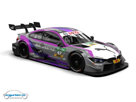 BMW M4 DTM - Team RBM, Joel Eriksson (SWE) - Seite rechts