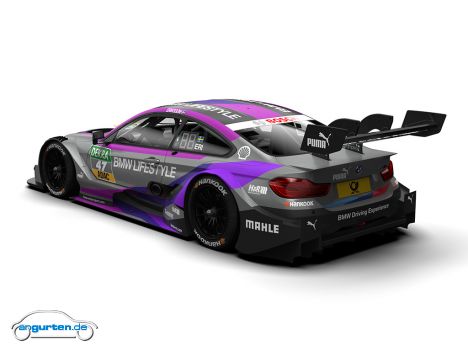 BMW M4 DTM - Team RBM, Joel Eriksson (SWE) - Seite links