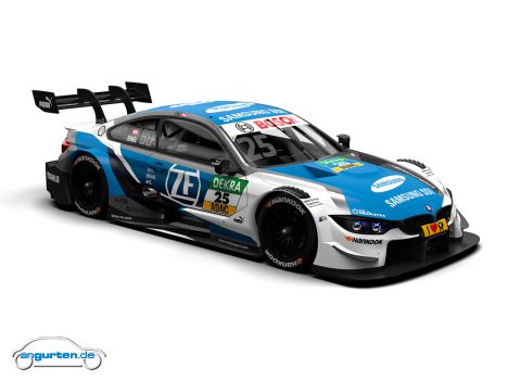 BMW M4 DTM - Team RBM, Philipp Eng (AUT) - Seite rechts