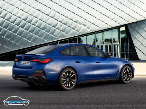 BMW i4 - M50, blau