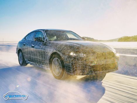 Ausblick auf den BMW i4 - Der rein elektrische BMW i4 soll im Jahr 2021 in Serie gehen. 