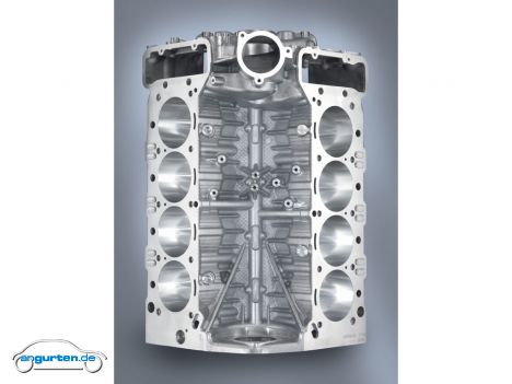 BMW M3, Zylinderblock von oben