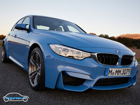 BMW M3 - Die Höchstgeschwindigkeit ist auf 250 abgeregelt, es sei denn, man greift zur Performance-Edition.