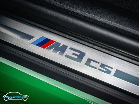 BMW M3 CS - Einstiegsleiste