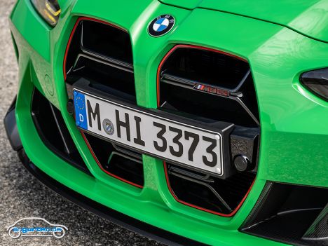 BMW M3 CS - Kühlergrill mit farblich abgesetzter Einfassung