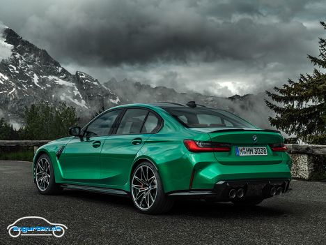 BMW M3 Limousine G80 - Heckansicht