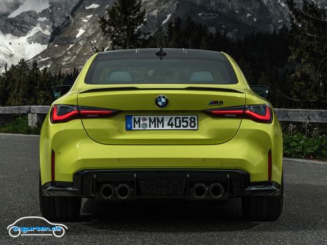 BMW M4 Coupe G82 - Heckansicht