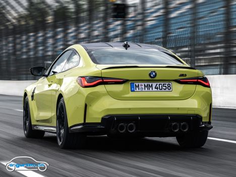 BMW M4 Coupe G82 - Heckansicht