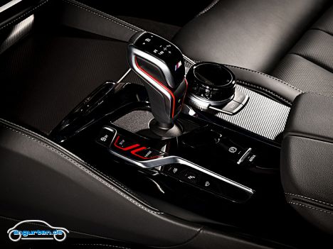 BMW M5 Facelift 2021 - Wählhebel - Automatikgetriebe