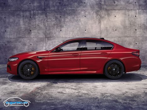BMW M5 Facelift 2021 - Seitenansicht