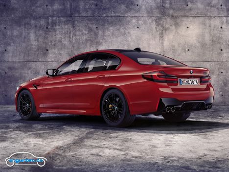 BMW M5 Facelift 2021 - Heckansicht