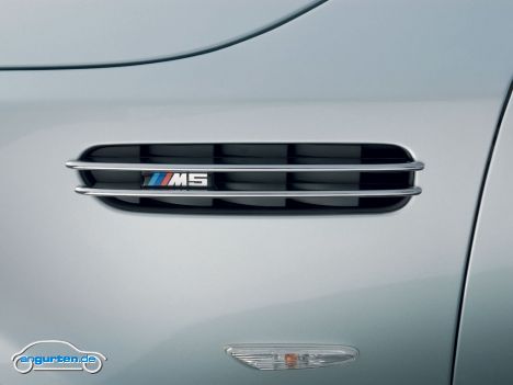 BMW M5 Touring, seitliche Lufteinlässe