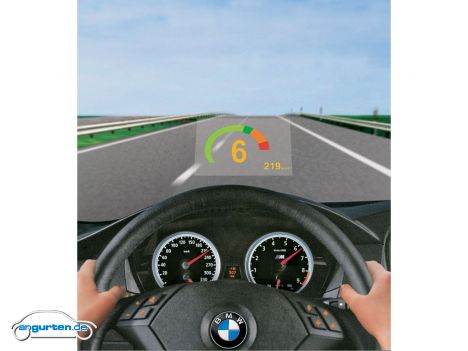 BMW M5 Touring, On Screen Display