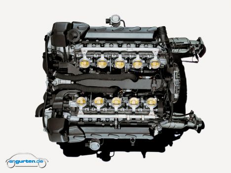 BMW M6, Motorschnitt