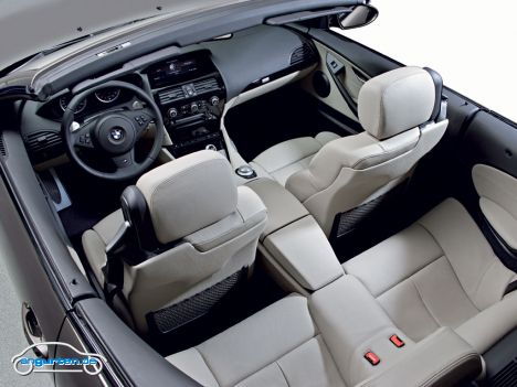 BMW M6 Cabrio, Innenraum