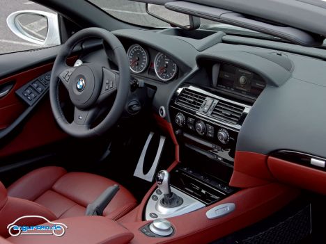 BMW M6 Cabrio, Innenraum