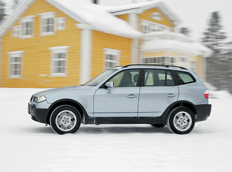 Mit dem BMW X3 kann der Winter ruhig kommen.