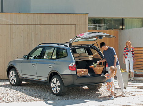 BMW X3, Familienausflug