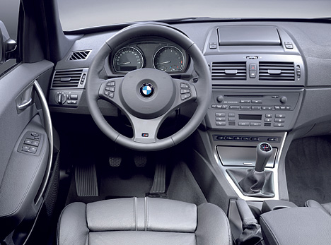 BMW X3, Cockpit